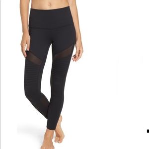 Zella autumn high waist moto ankle leggings